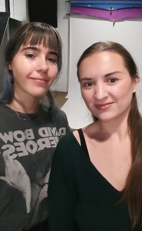 Andrea Stoica and Katherine Amy Vega