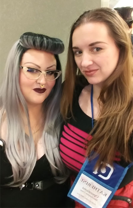 Clarice Wziatek and Katherine Amy Vega